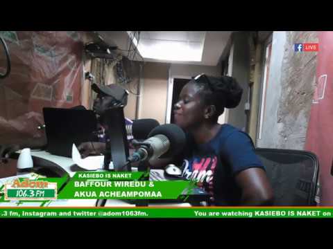 Kasiebo Is Naket On Adom Fm Kasiebo Is Naket On Adom Fm