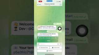 How to Generate Temporary Mails | Telegram Bot | SHIKARI | telegram bots mail