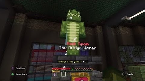 First time playing bridge fights-hive Minecraft server