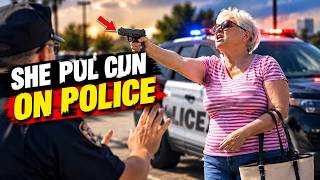 Grandma Pulls a GUN on Police — Caught on Bodycam