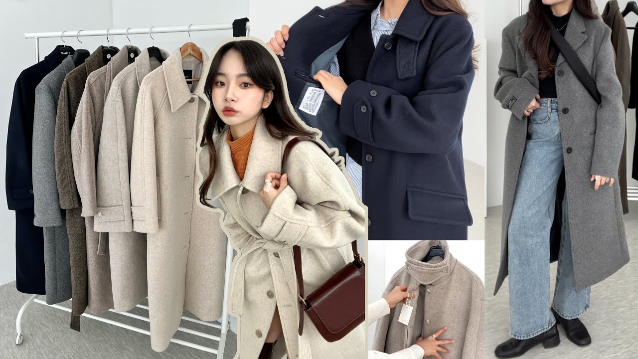 한겨울에도 입을 수 있는 롱코트 추천☃️| 발마칸 코트,싱글코트,울코트,브랜드코트❄️