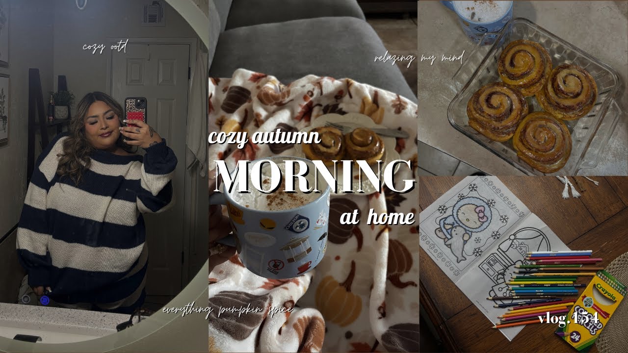 Самое уютное осеннее утро☕️🍂🧸🥧 | ОСЕННИЕ ДНЕВНИКИ | видеоблог 154