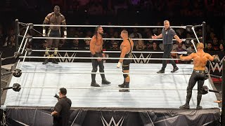 The Vision vs Oba Femi & Seth Rollins Full Match - WWE Live 7/25/2026 screenshot 4
