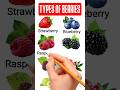 Types of Berries English Vocabulary With Pictures  #englishvocabulary #englishlanguage #shorts