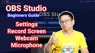 How To Record Screen in OBS Studio [Updated] - OBS Studio Tutorial For Beginners