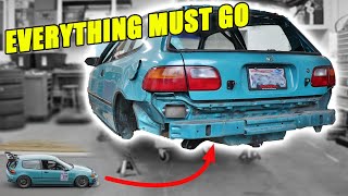 Restoring my Time Attack Honda Civic EG  Project Hoonda  vLog 01 #honda #civic #eg #racing