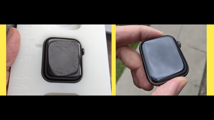 REVIVE a scratched APPLE WATCH in SECONDS (Scratched Stainless