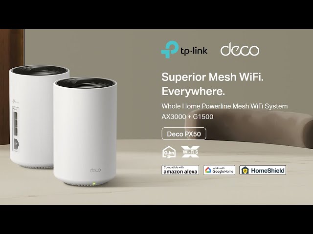 TP-Link Indoor/Outdoor Whole Home Mesh Wi-Fi 6 System