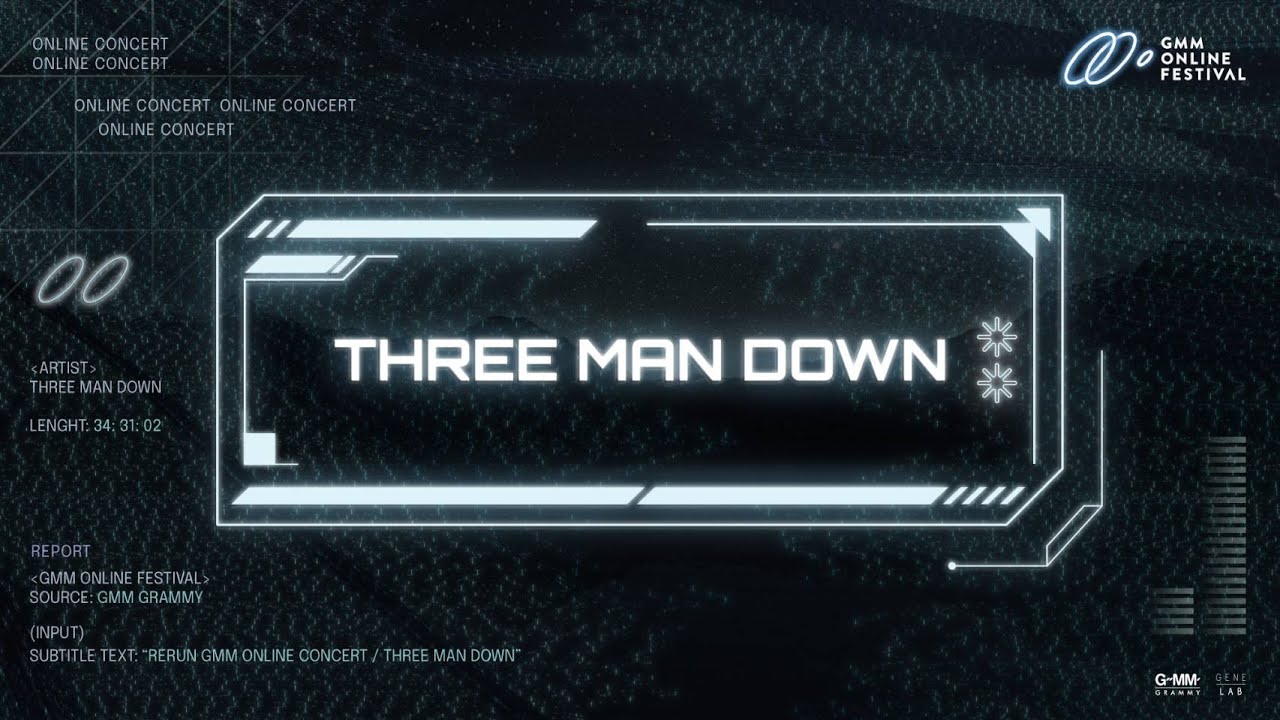 GMM Virtual Concert: THREE MAN DOWN