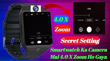 Smartwatch camera Seceret Setting? |dz09 smartwatch | #smartwatchclub