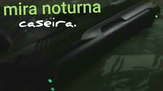 Mira noturna. Teste Co2 Rossi C11