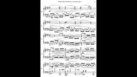 Chopin Piano Concerto, as performed by Richard Romiti, 1974