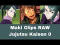 Maki clips raw jujutsu kaisen 0  quality long duration link download in description