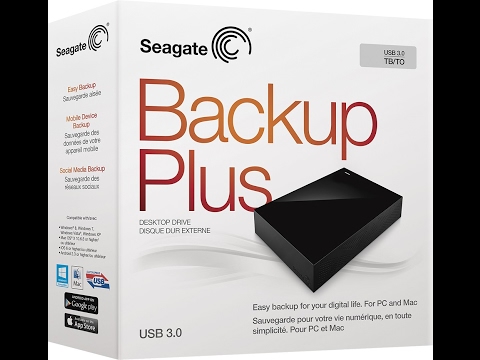 5TB HARD DRIVE SEAGATE BACKUP PLUS LOTS OF SPACE