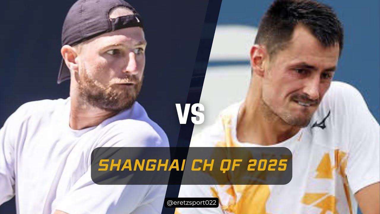Shanghai Challenger 2025 QF: Omar Jasika vs. Bernard Tomic [4] Extended Highlights
