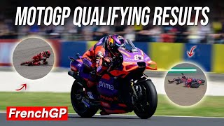 MotoGP Qualifying Results | FrenchGP | Jorge Martin Pole - French MotoGP Qualification