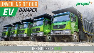 Propel EV Dumper Truck ⚡ THE FUTURE IS HERE