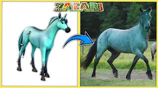 ZAFARI 🐎 In Real Life #animals