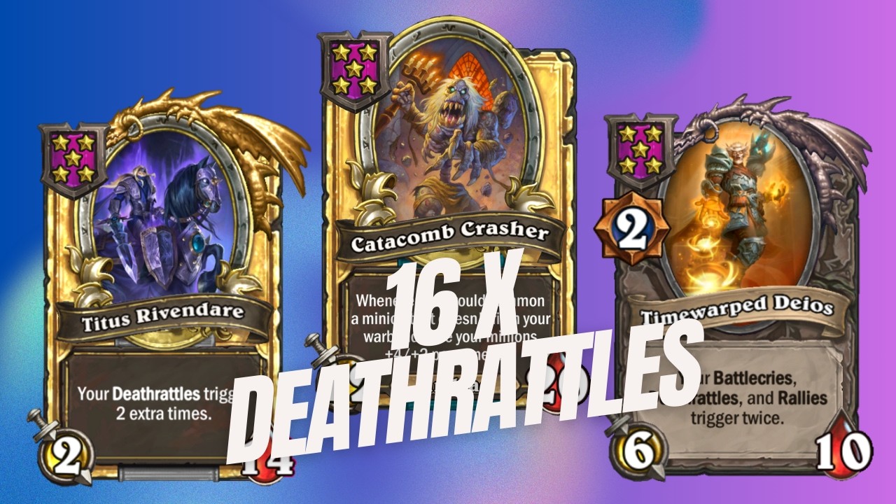 Most Crazy Overflow Game I've Ever Played | Hearthstone Battlegrounds