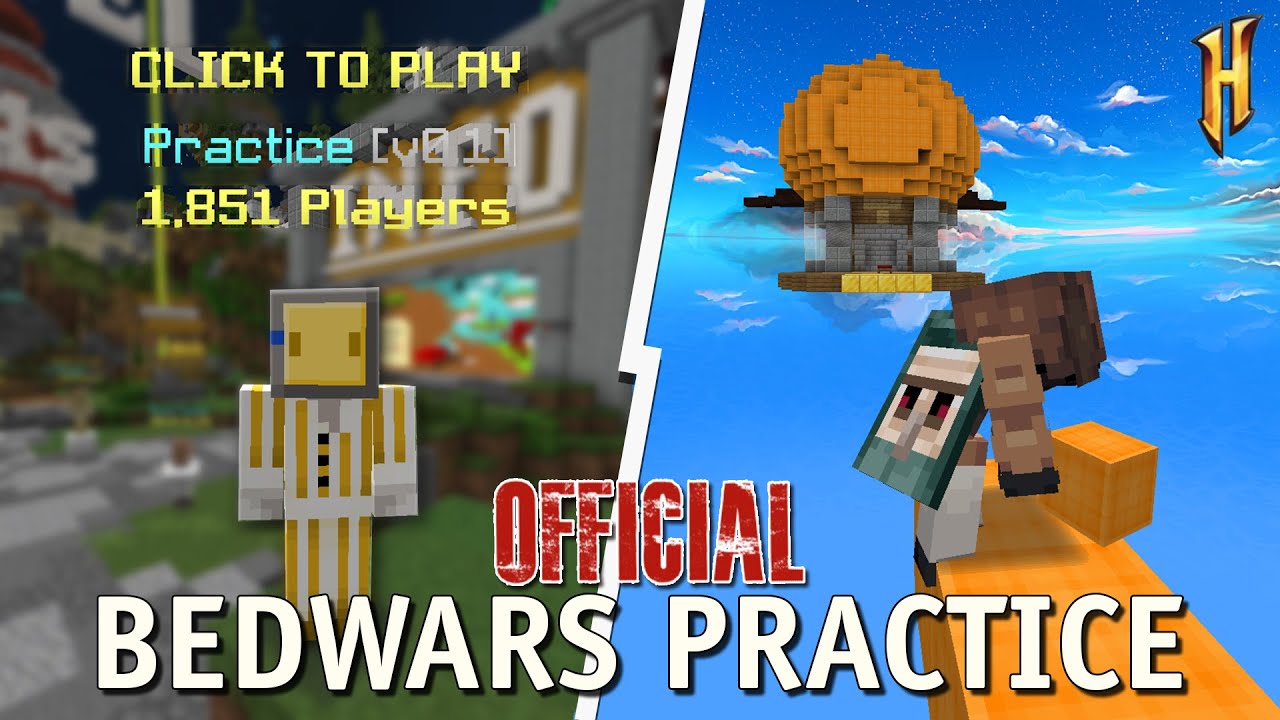 What do you think I'm doing on the bedwars practice server, practicing  bedwars? Nah (idk how to make memes ok) : r/BedwarsPracticeServer