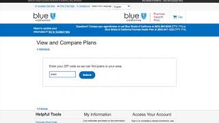 Blue Shield of California Website Tutorial screenshot 5