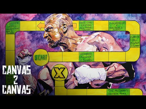 It’s Time to Play “The Game!”: WWE Canvas 2 Canvas