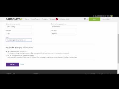 Carbonite Partner Program - How to start a product trial