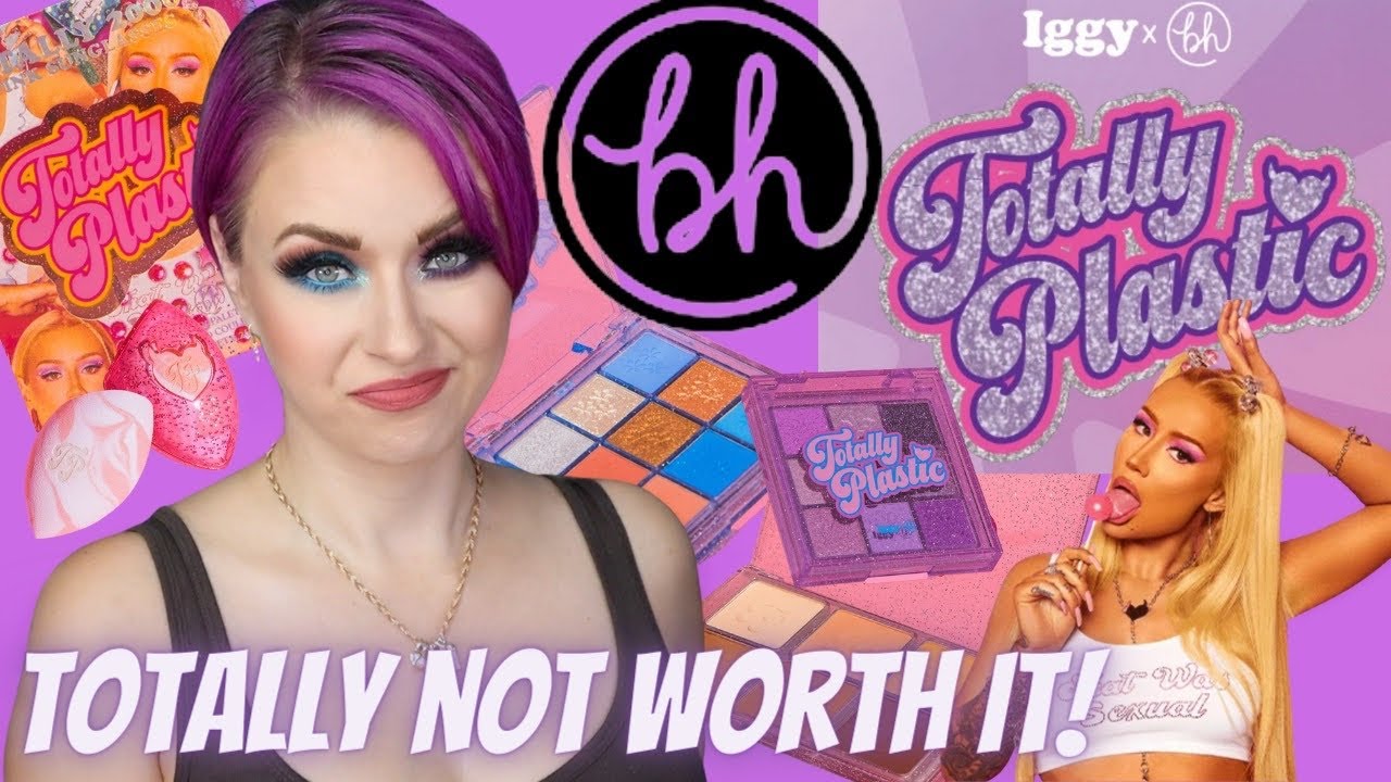 BH Cosmetics x Iggy TOTALLY PLASTIC Collection, REVIEW + 2 LOOKS