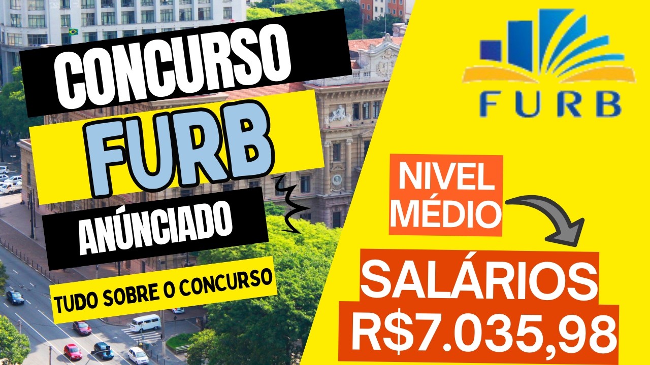 Concurso FURB 2026: Dois Editais Publicados com Vagas para Níveis Médio/Técnico e Superior
