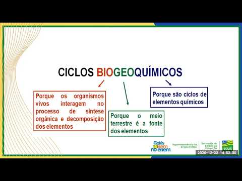 CICLOS BIOGEOQUÍMICOS |