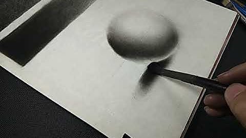 SHADING A SPHERE - CHARCOAL ✏️