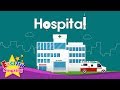 Kids vocabulary - Hospital - hospital vocab - Learn English for kids - English educational video