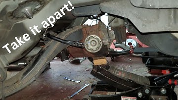 04 GTO rear suspension tear down