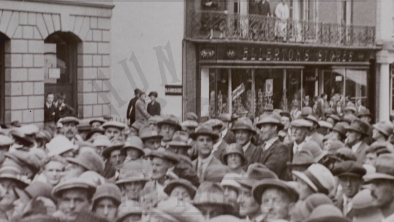 footage of chernobyl Beating The Bounds Crowds, 1920s - Film 96987