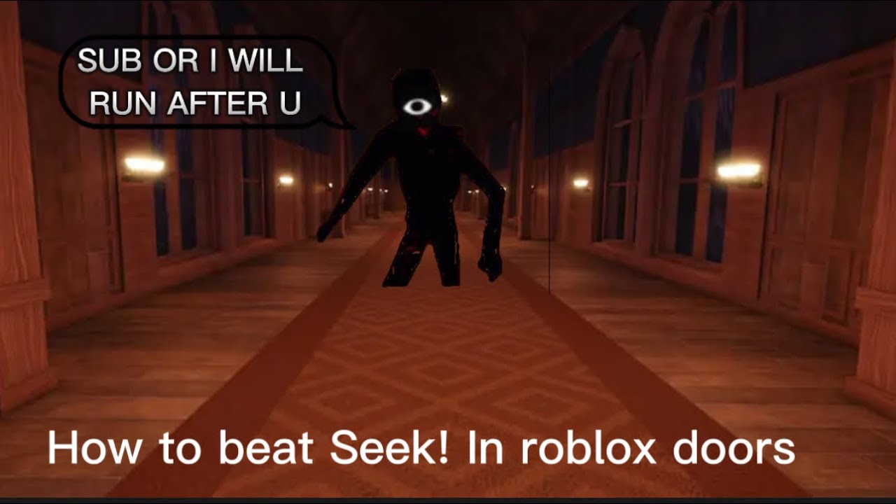 How to beat Seek in Roblox doors! YouTube