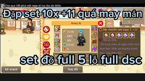 Hải Tặc Tí Hon - Đập sét +11 và hoàn thành set đồ 5lỗ full đá siêu cấp sv3