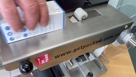 Security Label Applicator - Tamper Proof Label Dispenser