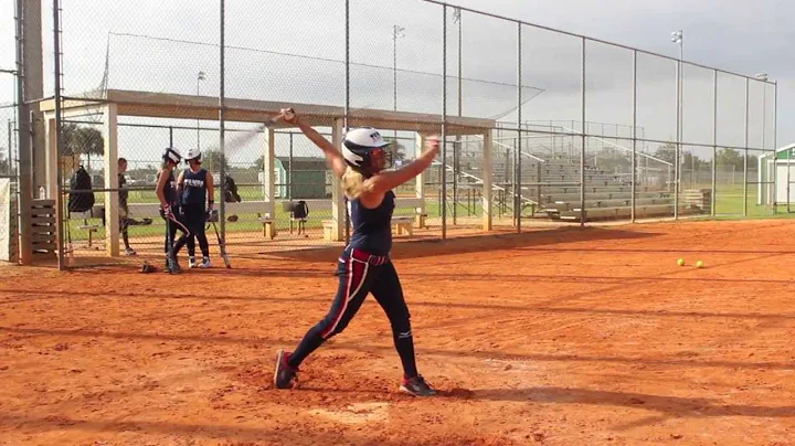 Kinsey Goelz - Class Of 2017 - Softball Skills Video