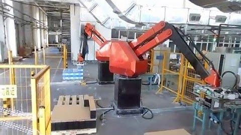 风帆电池 Battery box palletizing machine