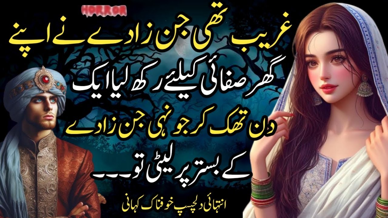 Ghreeb Thi jinzady nay Apny ghr safai ky liye rakh lia ek din thak kr jun he jinzady ky bister per