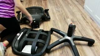 Bayside Office Chair Assembly And Mini Review Youtube