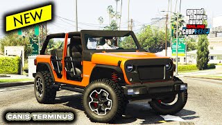 Canis Terminus Best Customization & Review | NEW DLC CAR in GTA 5 Online | Jeep Wrangler Rubicon