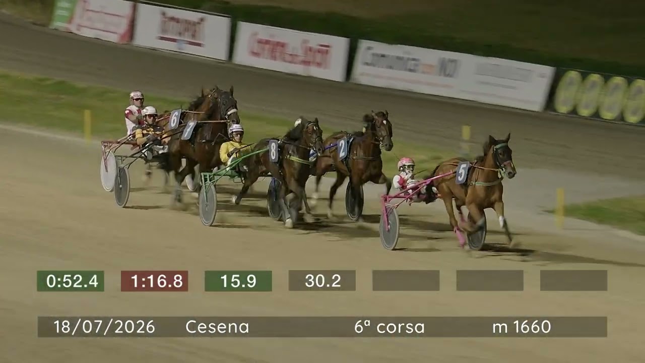 2026 07 18 | Corsa 6 | Metri 1660 | Premio Rocca Malatestiana