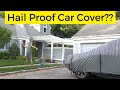 Warsun Inflatable Hail Car Cover Review - Throwing Ice and Golf Balls