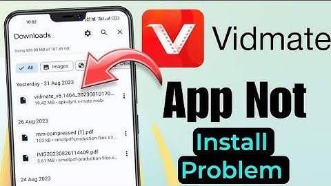 vidmate app not installed problem | chrome se app install nahi ho raha hai realme | vidMate app not