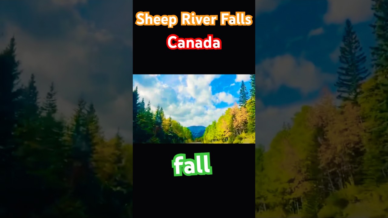 Sheep river falls❤️🇨🇦❤️