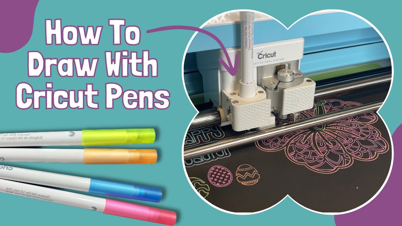 How to Use Any Pen with Your Cricut Machine: Cricut Pens Tutorial
