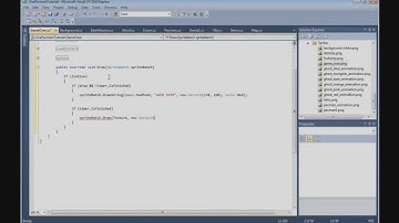 How to build a Pacman game in XNA - 69. GameOver Class