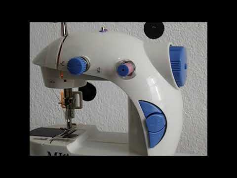 Como usar  mini máquina de coser MIA