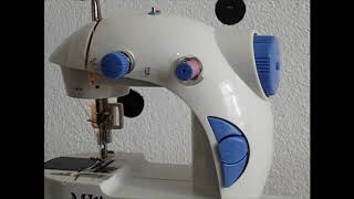 Como usar  mini máquina de coser MIA